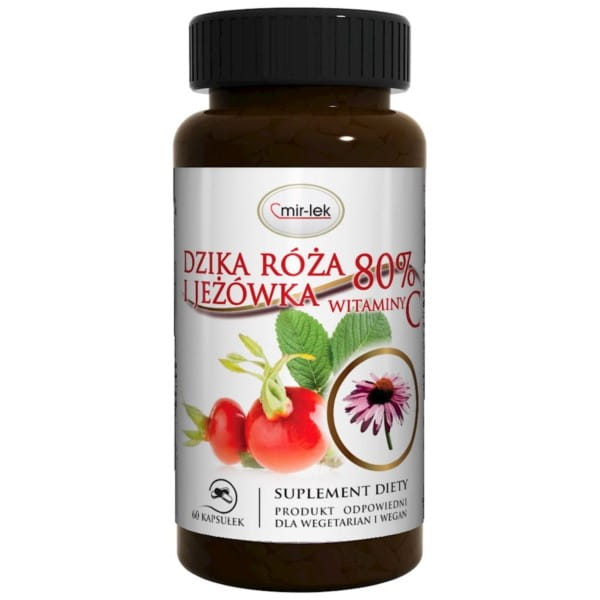 Wildrose 80% und Igel 60 Kps. MIR - LEK - Biolaboratorium