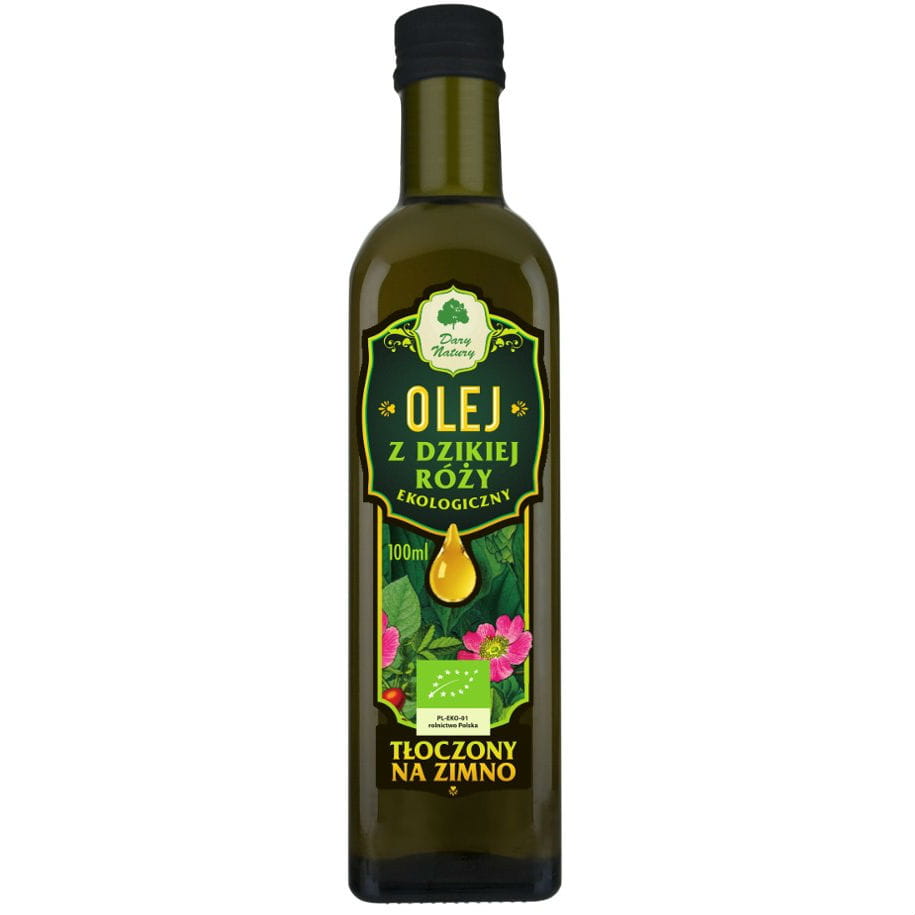 Wildrosenkernöl nativ BIO 100 ml - GESCHENKE DER NATUR