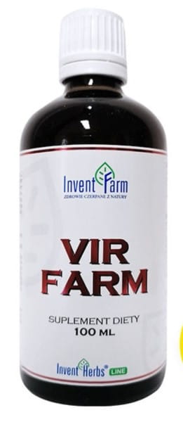 Vir Farm 100 ml die Widerstandskraft des Körpers INVENT FARM - Biolaboratorium