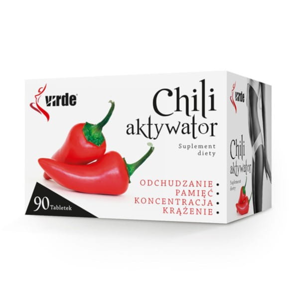 Chili-Aktivator 90 Tabs zum Abnehmen VIRDE - Biolaboratorium
