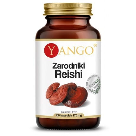 Reishi-Sporen 270 MG 100 Kps. YANGO-Pilze - Biolaboratorium