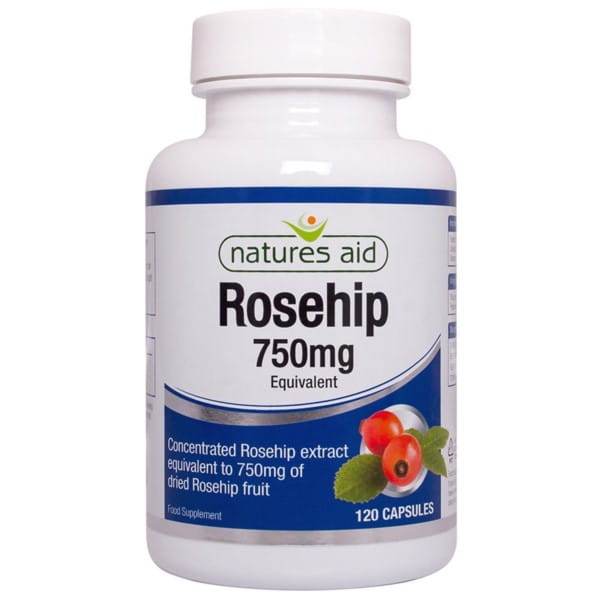 Hagebutte 750 MG 120 Wildrosenkappe NATURES AID - Biolaboratorium