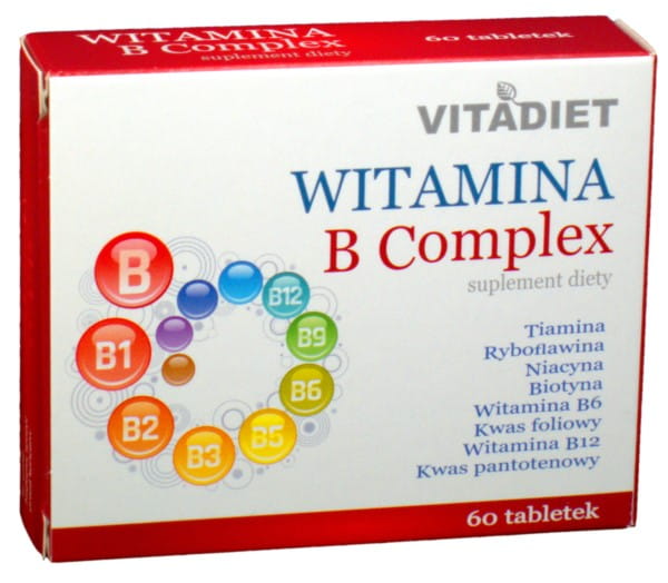 Vitamin B-KOMPLEX 60 Tabletten VITADIET - Biolaboratorium
