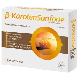 Beta-Carotin Sonne FORTE 30 STARPHARMA Tabletten - Biolaboratorium