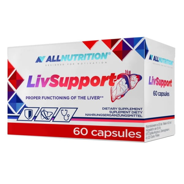 Livsupport 60 Kapseln ALLNUTRITION Leber - Biolaboratorium