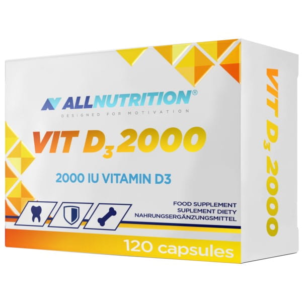 Vitamin D3 2000 120 Kapseln ALLNUTRITION - Biolaboratorium