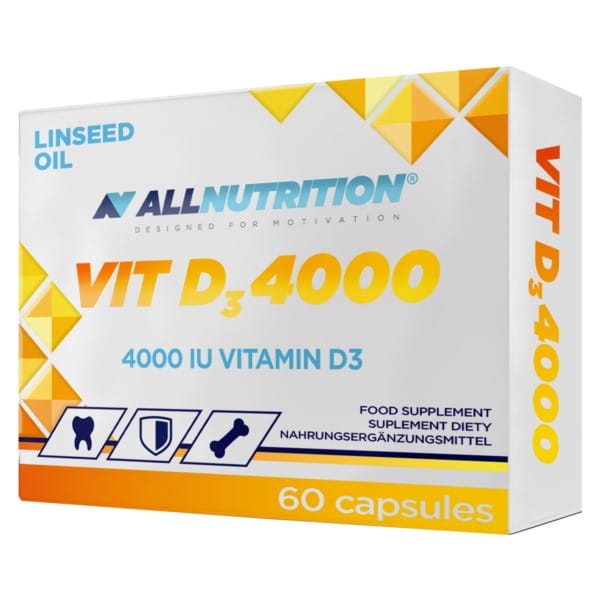 Vitamin D3 4000 60 Kapseln ALLNUTRITION - Biolaboratorium