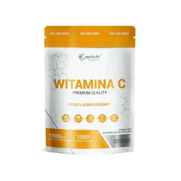 Vitamin C 1 kg L-Säure - Ascorbic WISH - Biolaboratorium