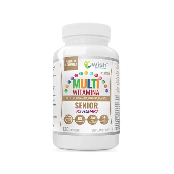 Multivitamin Senior 120 Kapseln WISH - Biolaboratorium