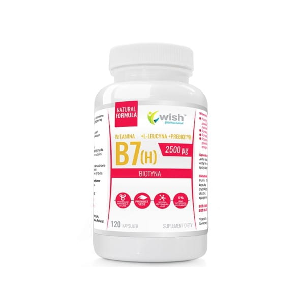 Biotin 120 Kapseln Vitamin B (h) WUNSCH - Biolaboratorium