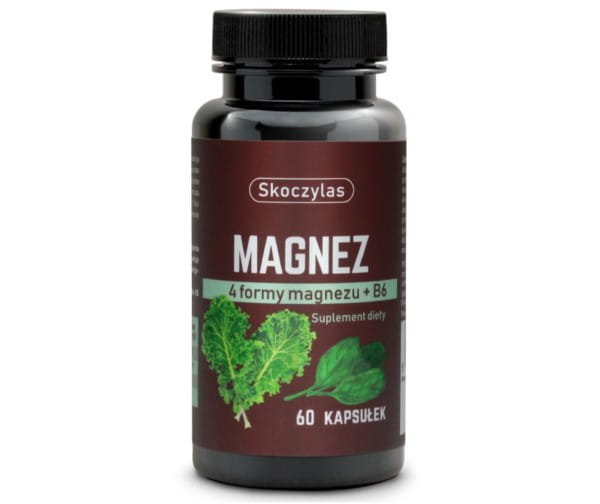 Magnesium + B6 Spinat und Grünkohl 60 k SKZYLAS - Biolaboratorium