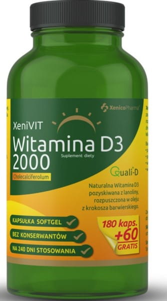 Xenivit Vitamin D 2000 240 K XENICOPHARMA - Biolaboratorium