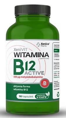 Vitamin B12 aktiv 90 Kapseln XENICOPHARMA - Biolaboratorium