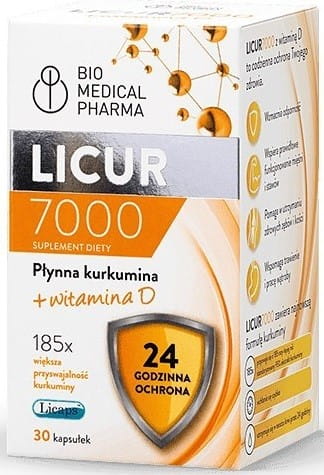 Licur 7000 Vitamin D 30k Curcumin BIO MEDICAL PHARMA - Biolaboratorium