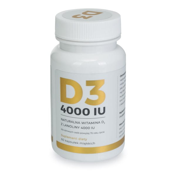 Vitamin D3 aus Lanolin 4000iu 60 Kapseln VISANTO - Biolaboratorium