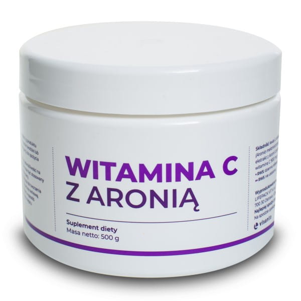 Vitamin C mit Aronia 500 g Resistenz VISANTO - Biolaboratorium