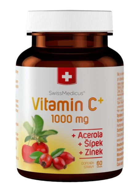 Vitamin C 1000 MG Acerola-Zink-Rose SWISSMEDICUS - Biolaboratorium