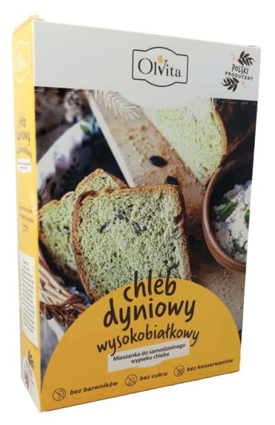 Proteinreiches Kürbisbrot, Mix 540 OLVITA - Biolaboratorium
