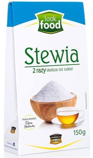 Look Food Stewia 2 x süßer als Zucker 150g - Biolaboratorium