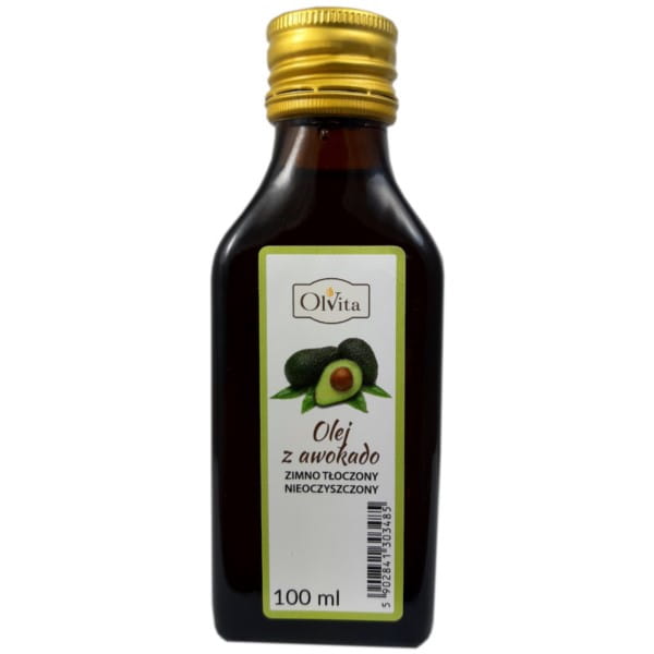 Avocadoöl, kaltgepresst 100 ml OLVITA - Biolaboratorium