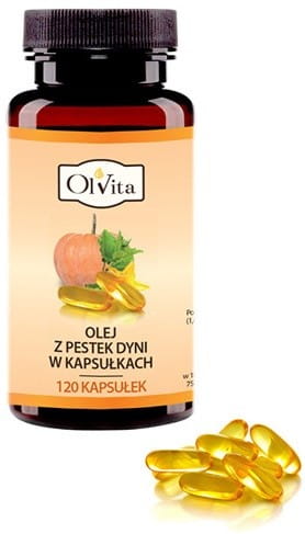 Kürbiskernöl 120 Kapseln OLVITA - Biolaboratorium