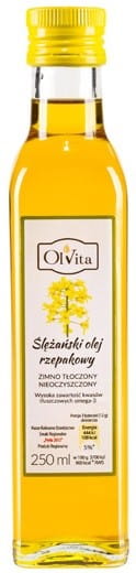 Kaltgepresstes Rapsöl 250ml OLVITA - Biolaboratorium