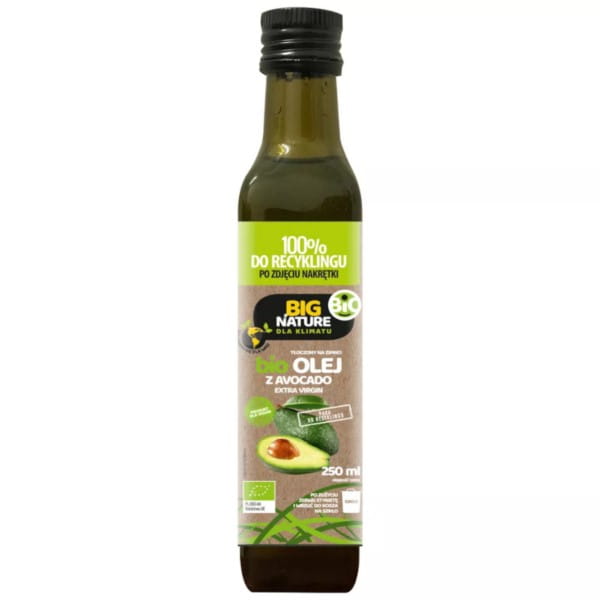 Avocadoöl BIO 250 ml BIG NATURE - Biolaboratorium