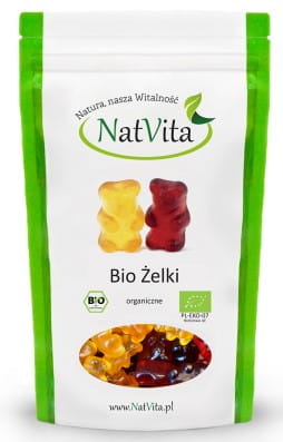 BIO Gummibärchen ohne Gelatine 170g NATVITA - Biolaboratorium