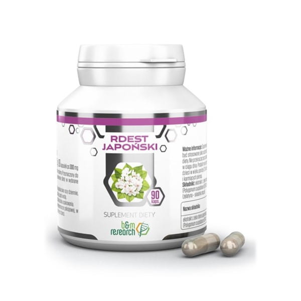 Japanischer Staudenknöterich 90 Kapseln B&M - Biolaboratorium