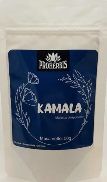 Kamala 50 g gegen PROHERBIS-Parasiten - Biolaboratorium