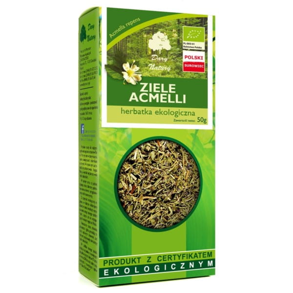 Acmella Kraut 50g hilfreich bei Zahnschmerzen DARY NATURY - Biolaboratorium