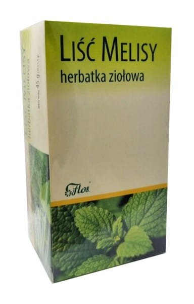 Kräutertee Zitronenmelisseblätter 45 g 30x15g FLOS - Biolaboratorium