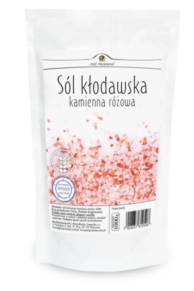 Kłodawa rosa Steinsalz 1kg FÜNF ÄNDERUNGEN - Biolaboratorium