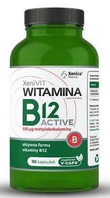 Vitamin B12 aktiv 500mcg 90 Kapseln XENICOPHARMA - Biolaboratorium