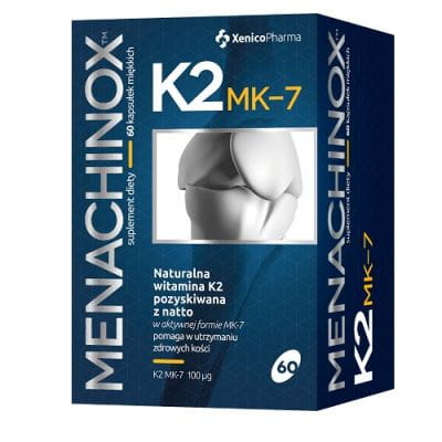 Menachinox K2 - MK7 100 µg 60 Kapseln XENICOPHARMA - Biolaboratorium