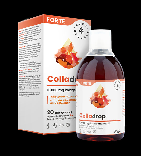 Colladrop FORTE Meereskollagen 10000 mg 500 ml AURA-KRÄUTER - Biolaboratorium