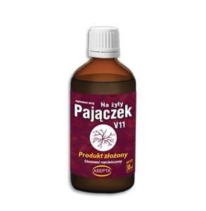 Pajączek v11 - Tropfen auf Venen 30 ml ASEPTA - Biolaboratorium