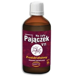 Pajączek v11 - Tropfen auf Venen 100 ml ASEPTA - Biolaboratorium