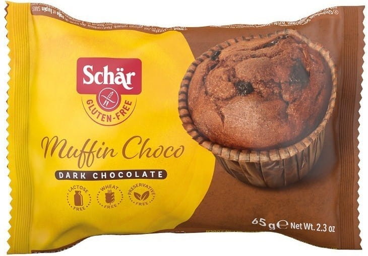 Muffin Choco - Schokoladen-Baiser-Cupcake 65 g SCHÄR - Biolaboratorium