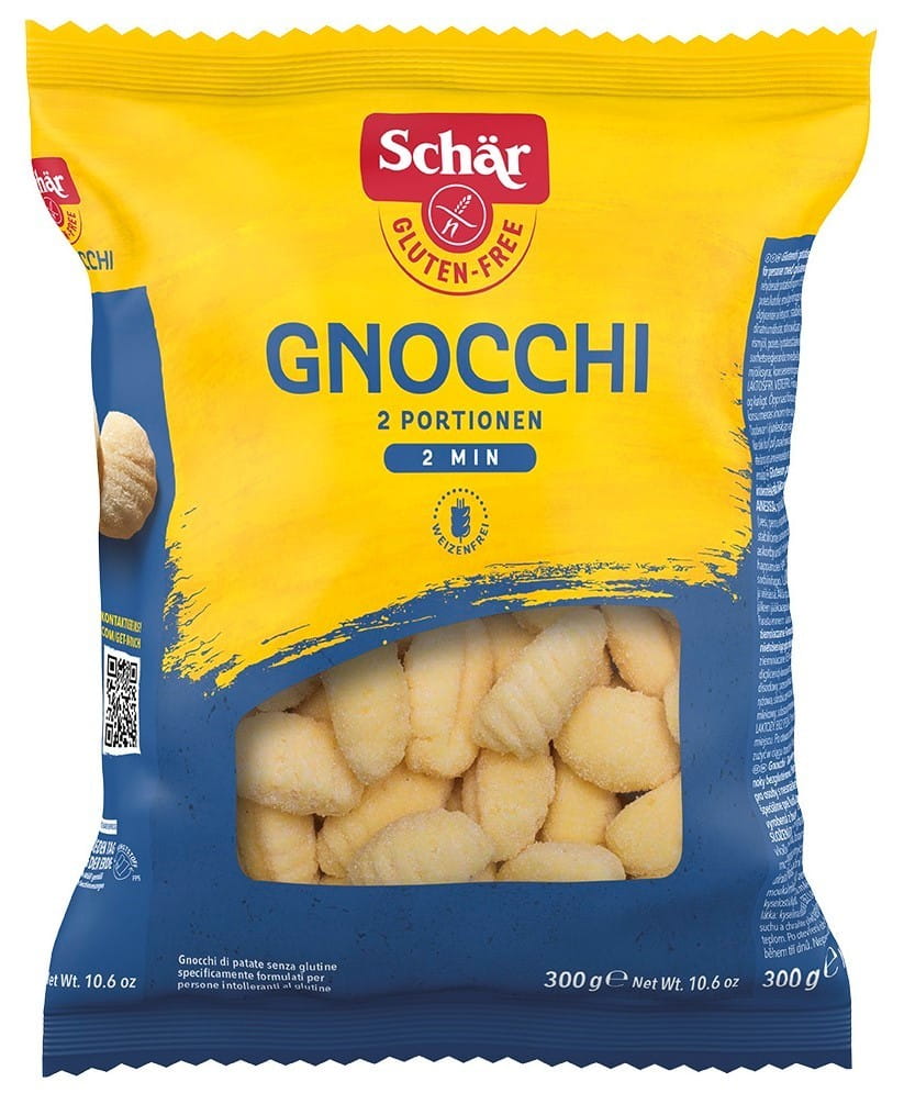 Gnocchi - Kartoffelknödel ohne Glitzer. 300 g SCHÄR - Biolaboratorium