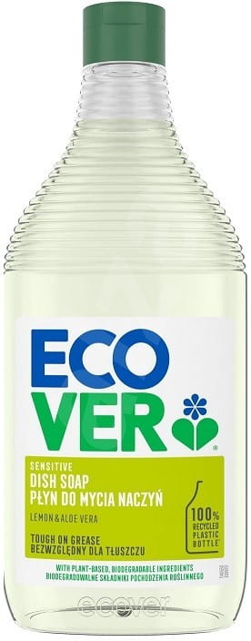 Zitrone & Aloe Vera Geschirrspülmittel 450 ml ECOVER - Biolaboratorium