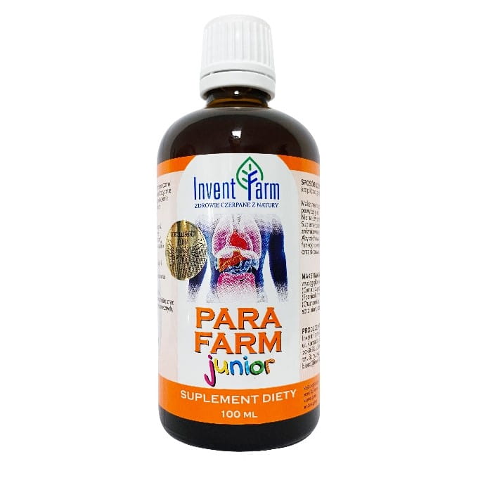 Para Farm Junior Liquid 100ml (Parasiten) INVENT FARM - Biolaboratorium