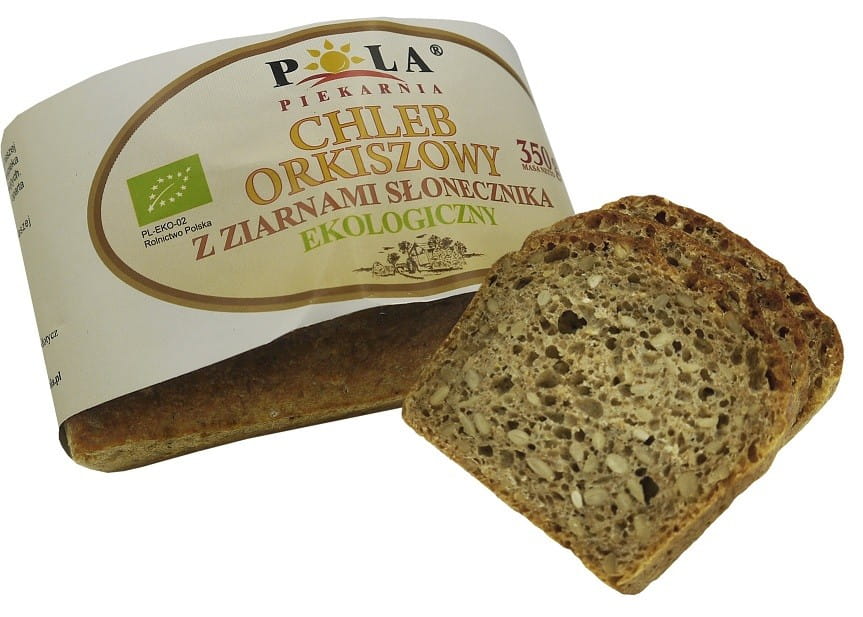 Dinkelbrot mit Sonnenblumenkernen BIO 350 g - POLA - Biolaboratorium