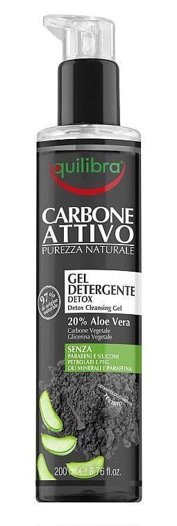 Gesichtsreinigungsgel mit EQUILIBRA Aktivkohle - Biolaboratorium