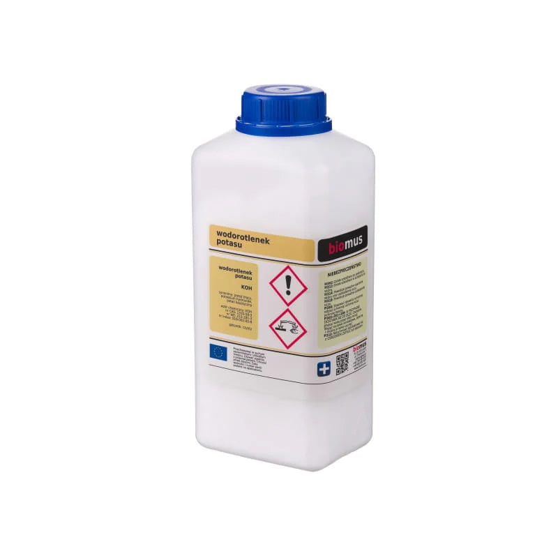 Kaliumhydroxid 1000g BIOMUS - Biolaboratorium