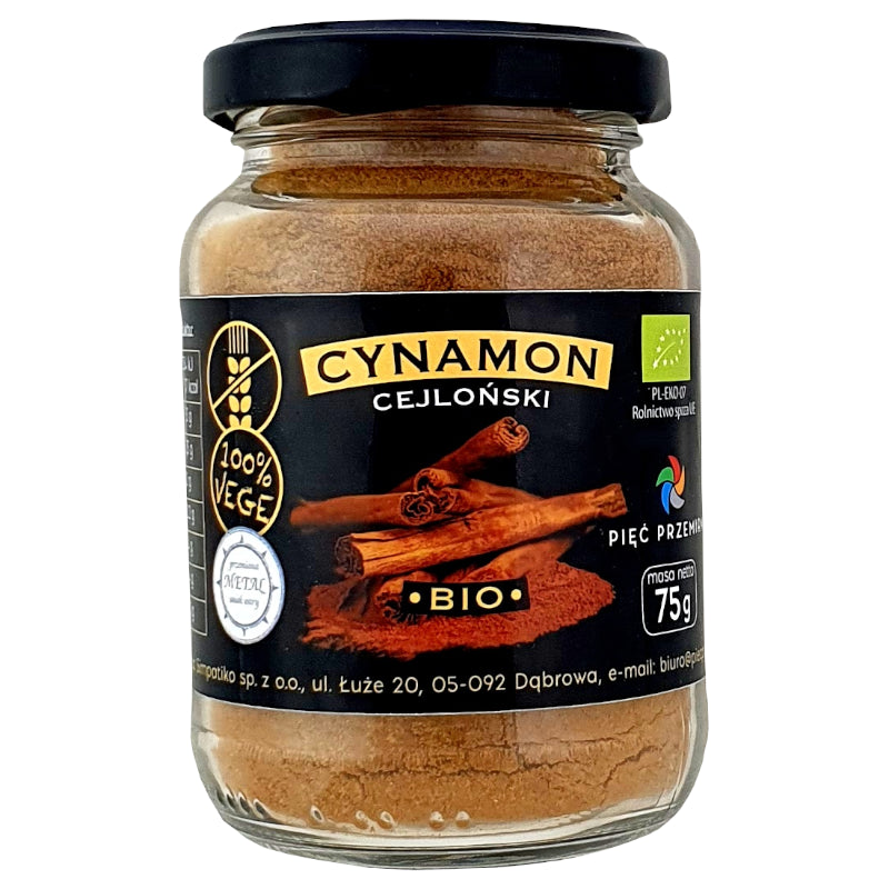 BIO Ceylon Zimt 75g FÜNF ÄNDERUNGEN - Biolaboratorium