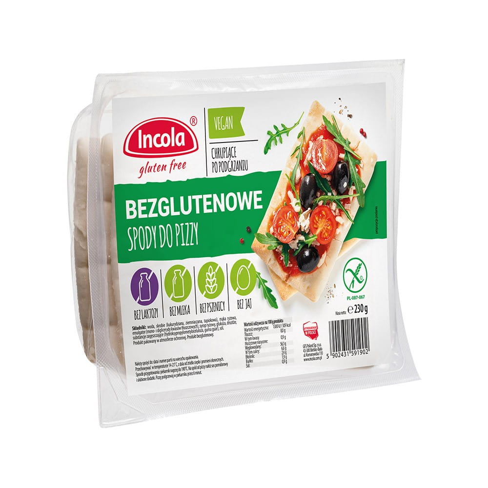 Glutenfreie Pizzaböden 230 g - Biolaboratorium