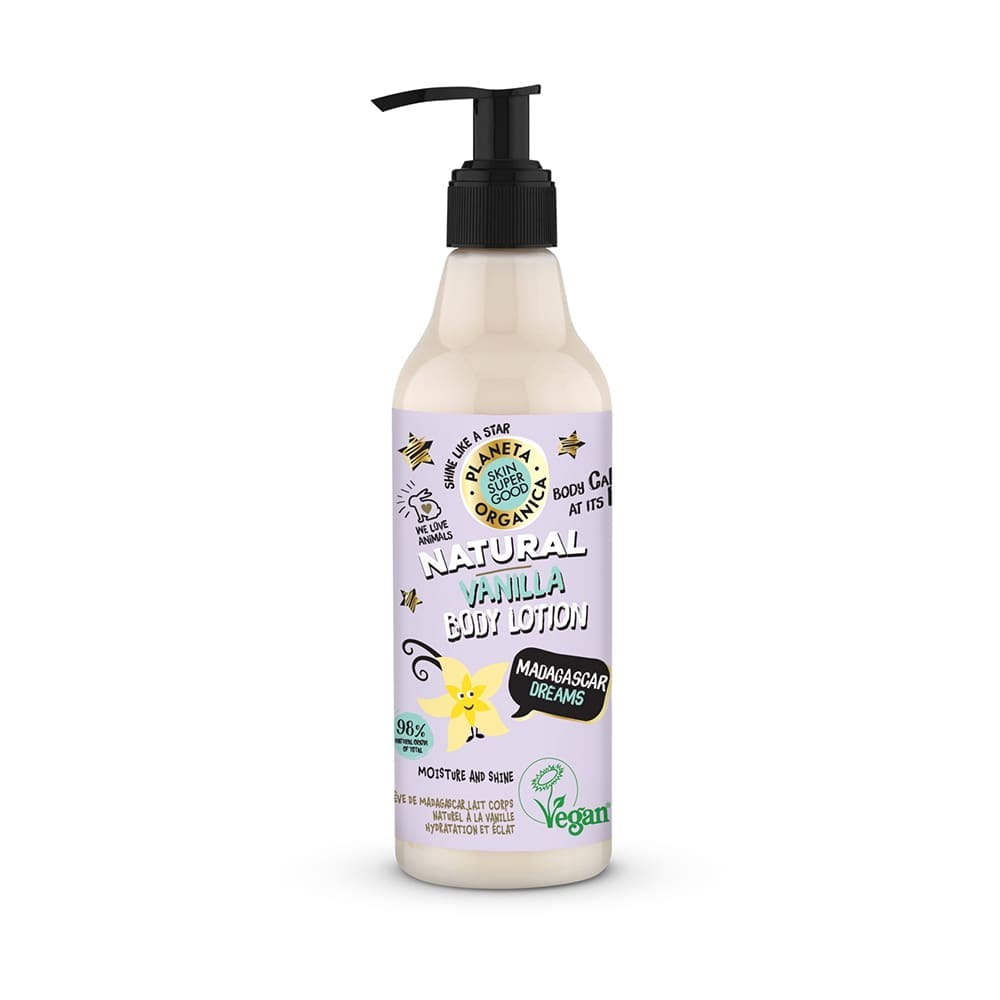 Vanille & Macadamia pflegende Körperlotion 250 ml - Biolaboratorium