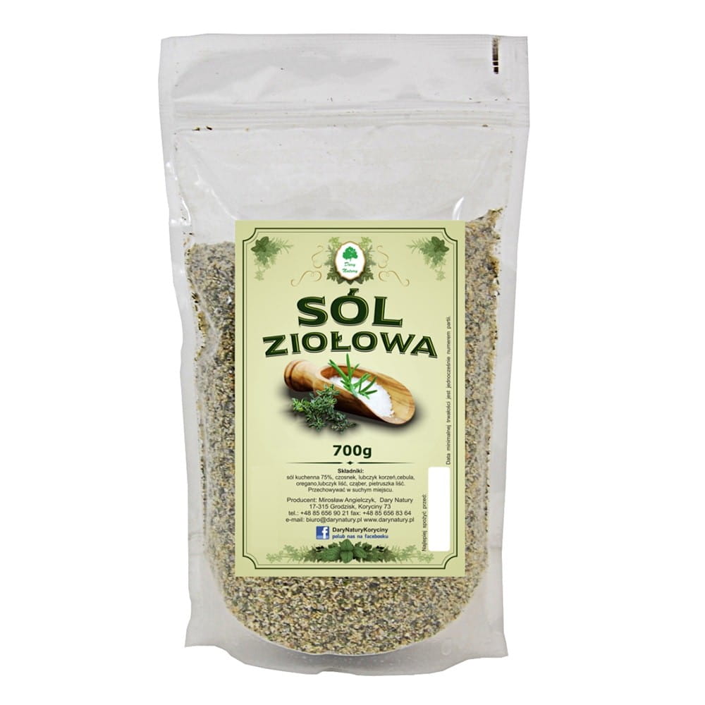 Kräutersalz 700 g - GESCHENKE DER NATUR - Biolaboratorium