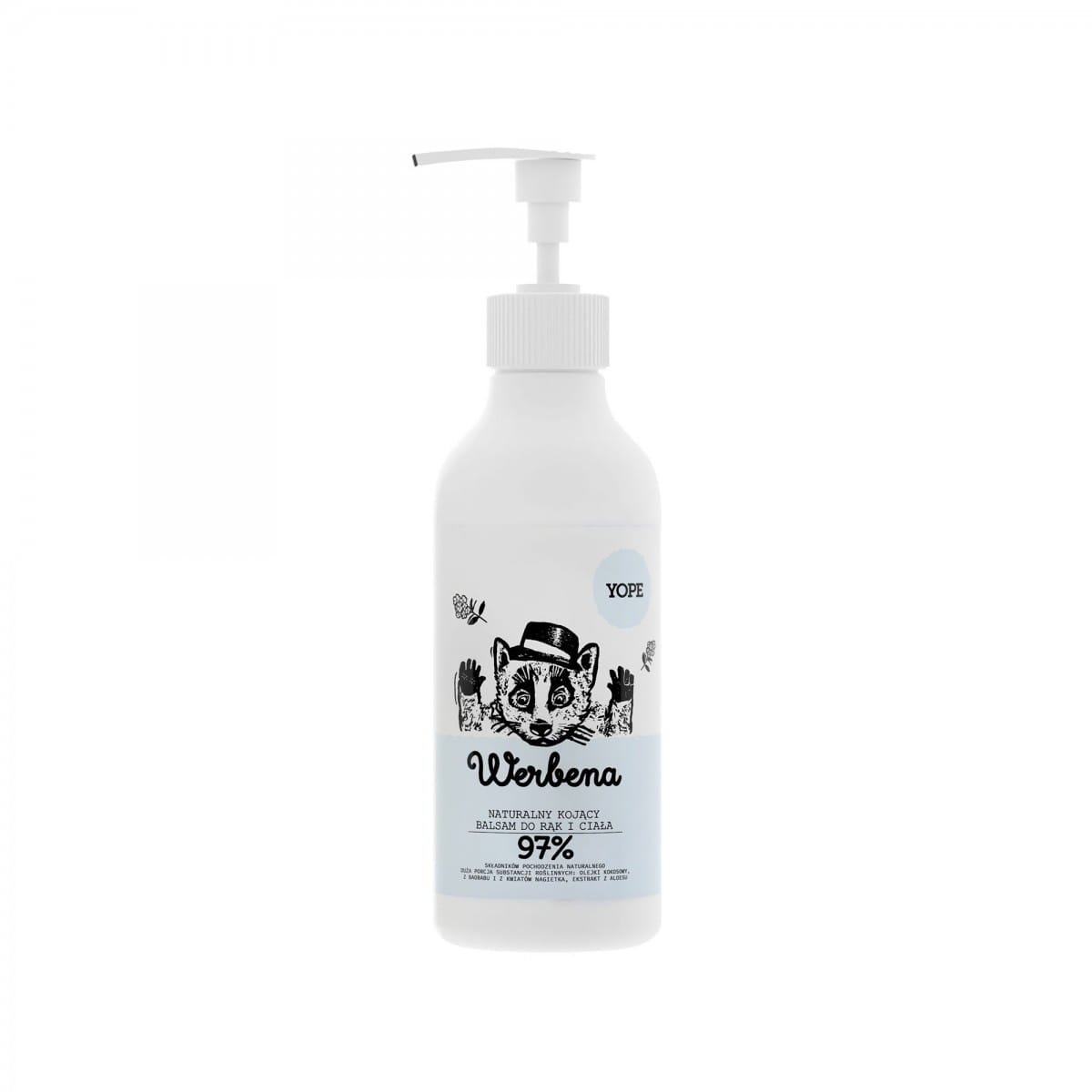 Natürliche Hand- und Körperlotion Eisenkraut 300 ml - YOPE - Biolaboratorium